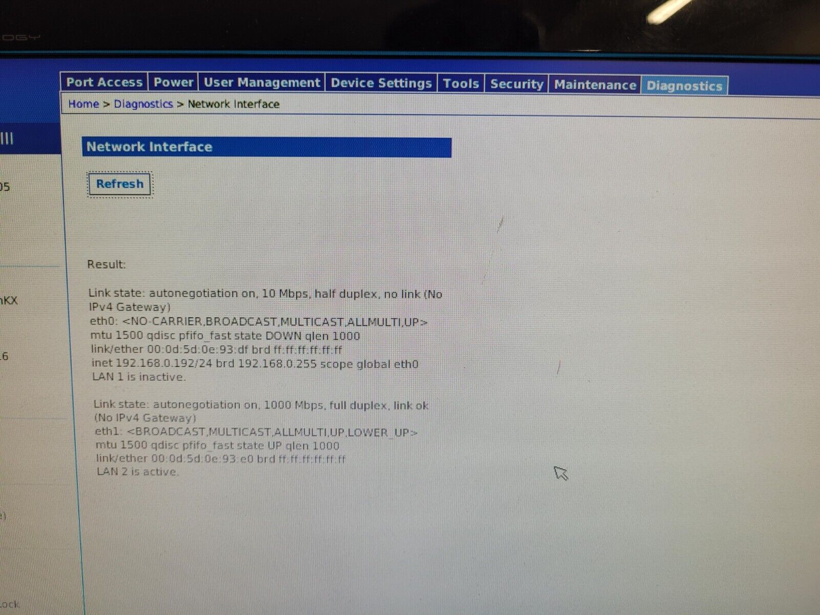 Raritan Dominion KX III DKX3-416 16-Port KVM Over IP Switch Tested Working