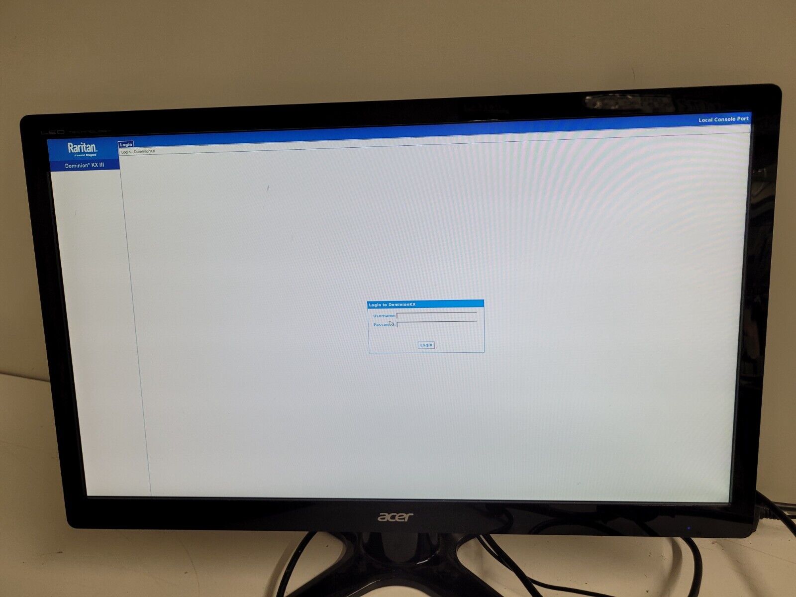 Raritan Dominion KX III DKX3-416 16-Port KVM Over IP Switch Tested Working