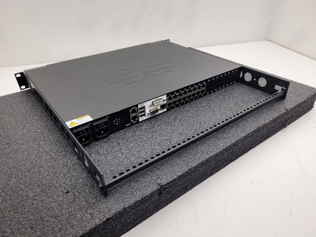 Raritan Dominion KX III DKX3-416 16-Port KVM Over IP Switch Tested Working