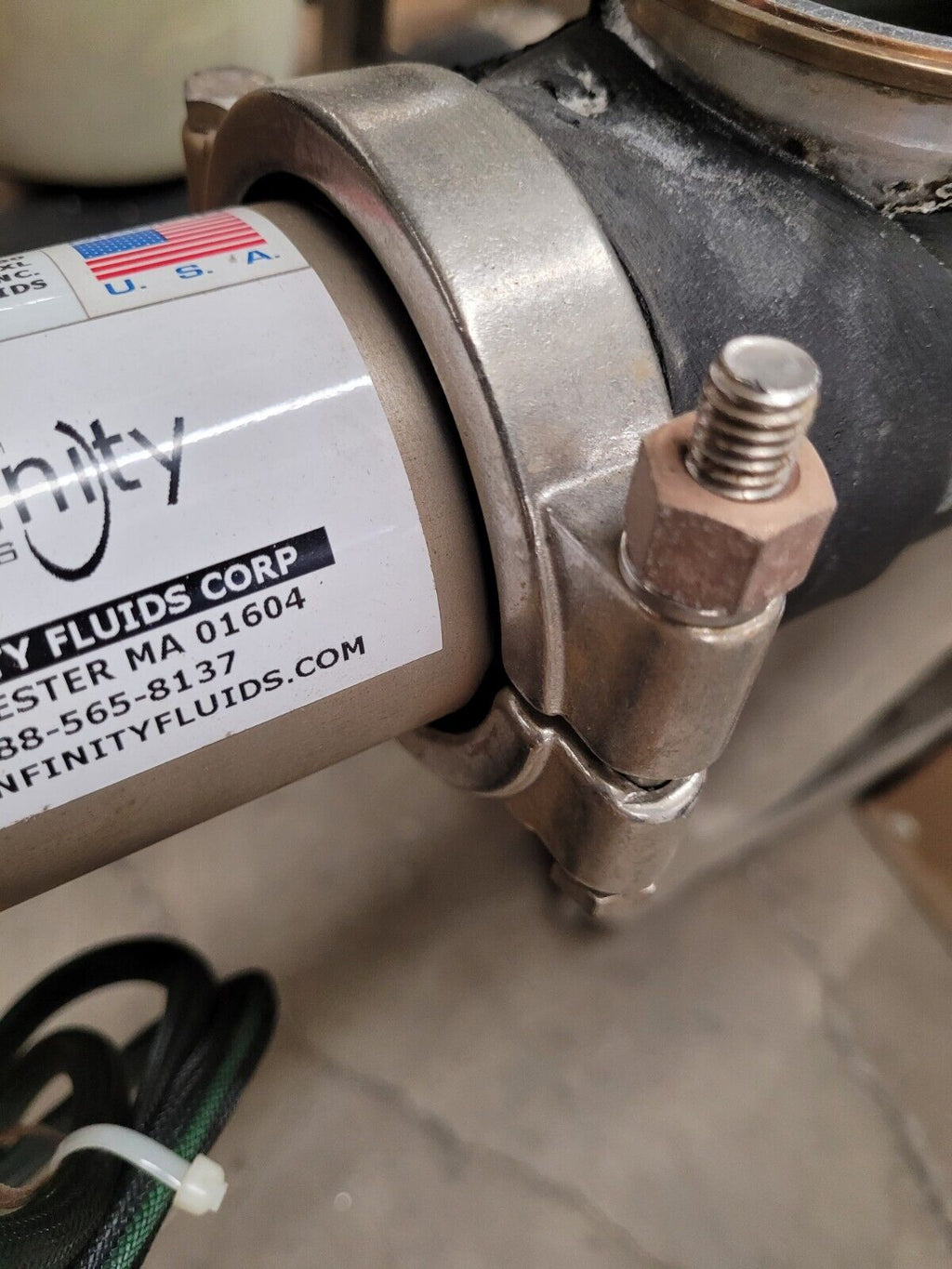 Infinity Fluids Fluid Heater CRES-SFB-0240-J-3P 480VAC 3PH 24Kw 24000W