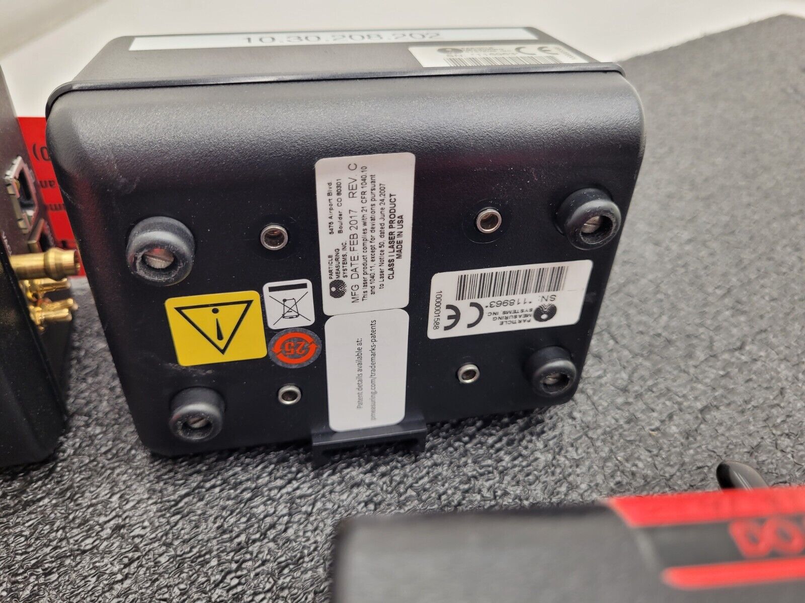 4x Particle Measuring Systems Airnet II 201-4 Network Laser Counter Parts/Repair