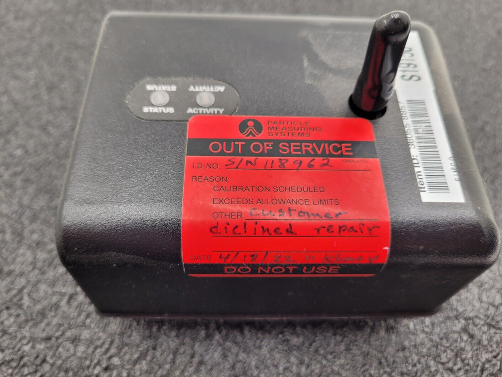 4x Particle Measuring Systems Airnet II 201-4 Network Laser Counter Parts/Repair