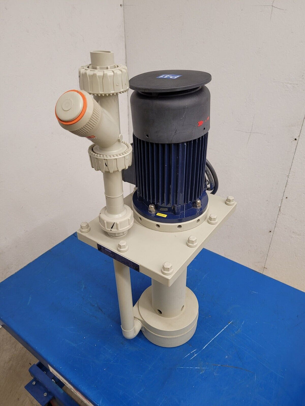 Renner RTL-PP-16 Thermoplastic Vertical High Purity Chemical Sump Pump