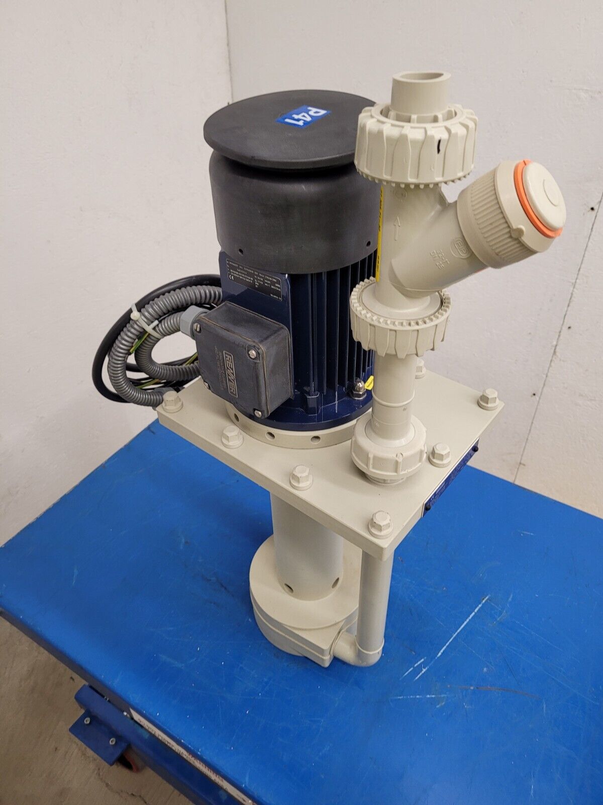 Renner RTL-PP-16 Thermoplastic Vertical High Purity Chemical Sump Pump