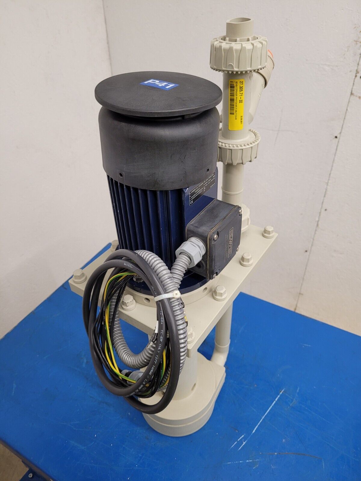 Renner RTL-PP-16 Thermoplastic Vertical High Purity Chemical Sump Pump