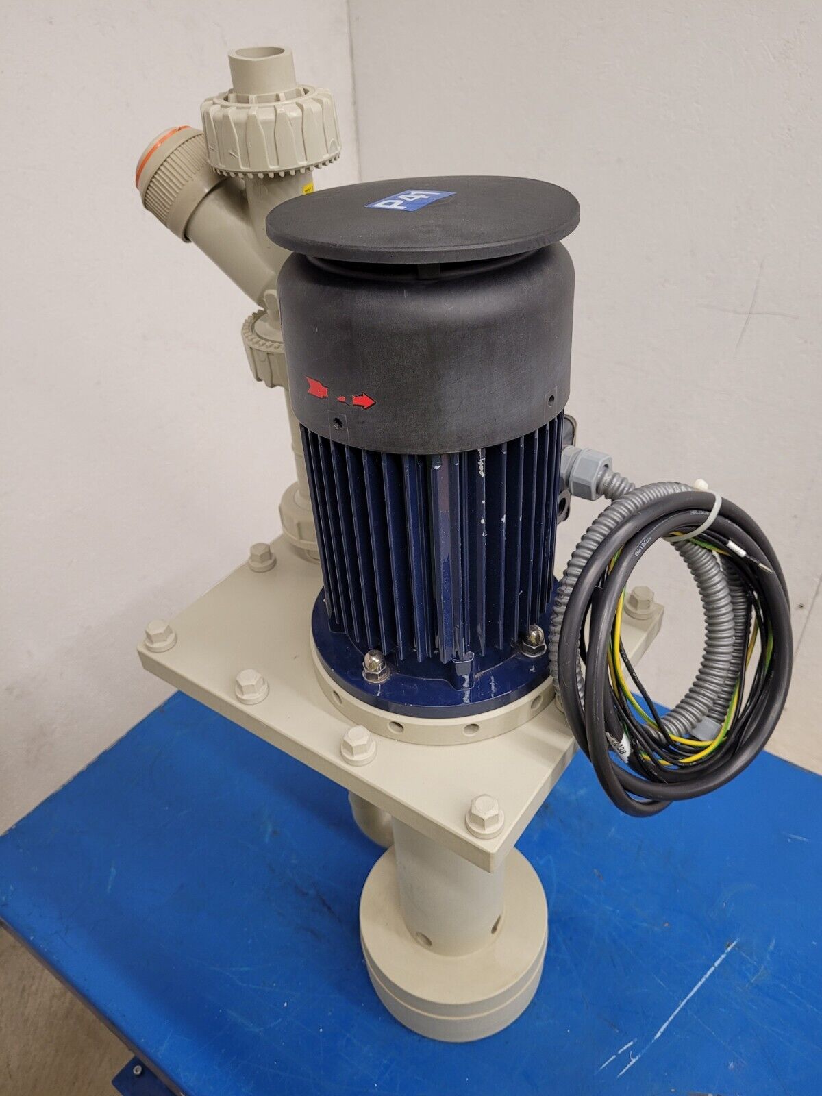 Renner RTL-PP-16 Thermoplastic Vertical High Purity Chemical Sump Pump