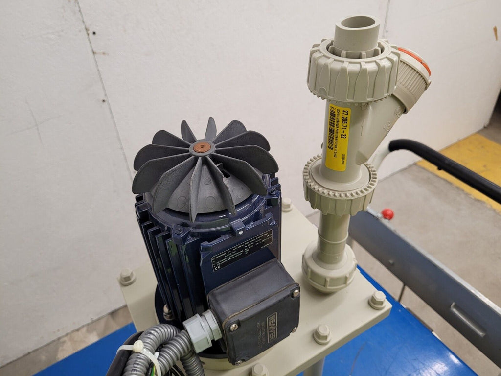Renner RTL-PP-16 Thermoplastic Vertical High Purity Chemical Sump Pump