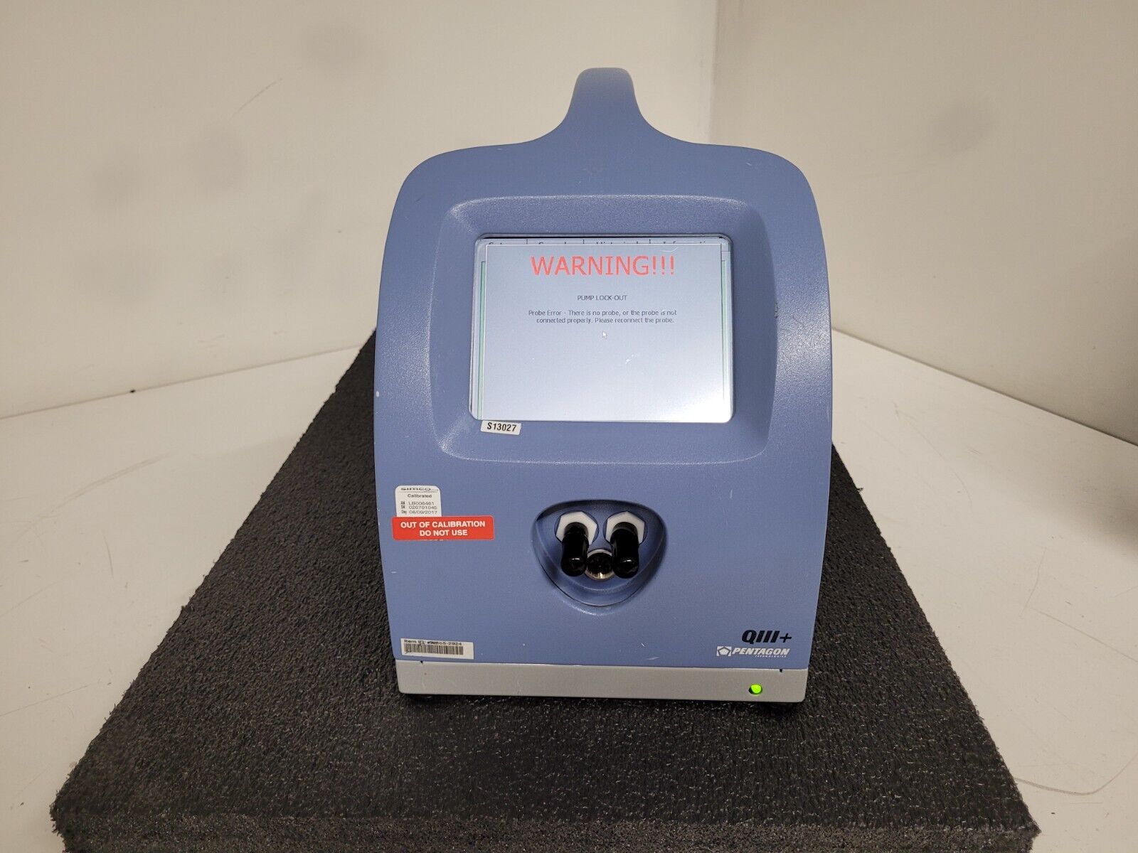 Pentagon Technologies 2086000-02 Surface Particle Detector QIII+ SPD Powers Up