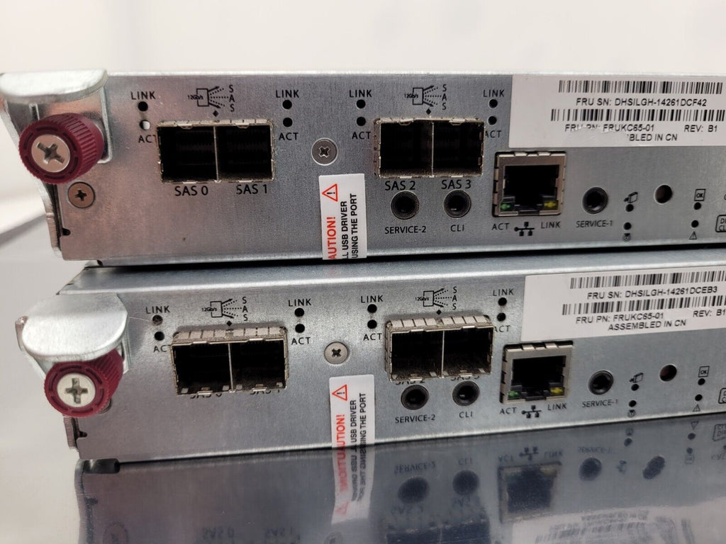 Lot of 2x Dot Hill 738367-001 C8S53A HPE MSA 2040 Storage Disk Array Controller