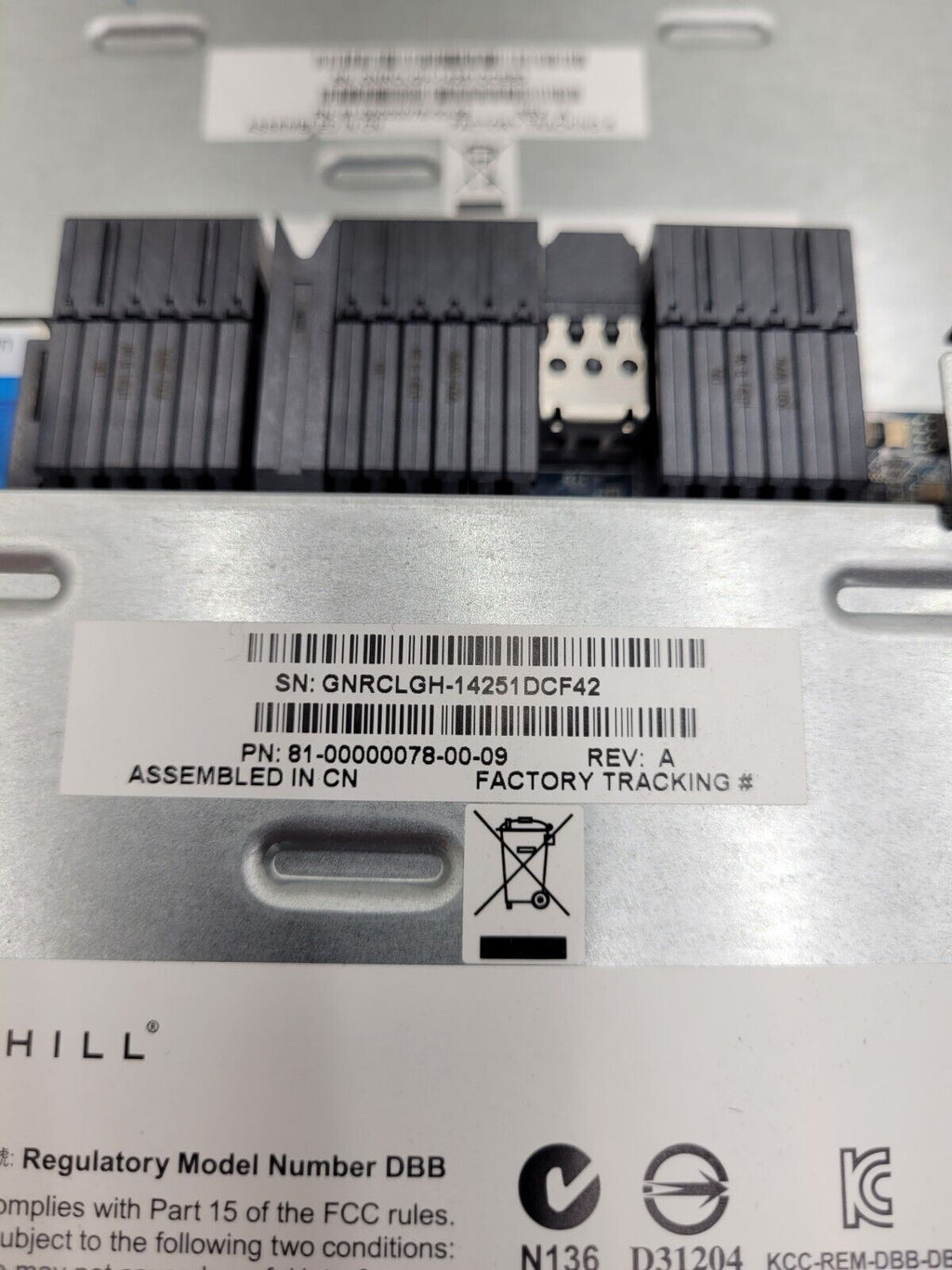 Lot of 2x Dot Hill 738367-001 C8S53A HPE MSA 2040 Storage Disk Array Controller