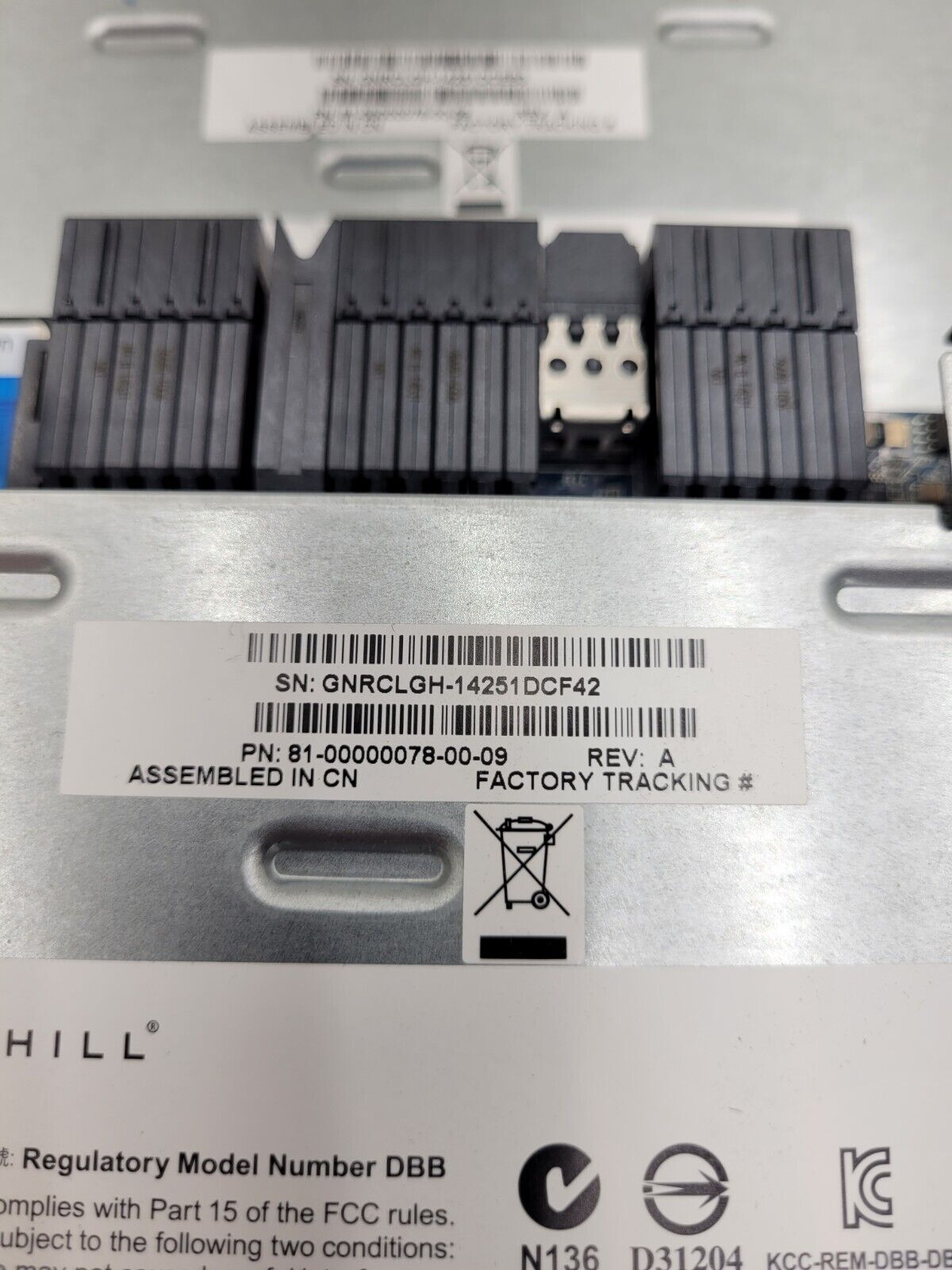Lot of 2x Dot Hill 738367-001 C8S53A HPE MSA 2040 Storage Disk Array Controller