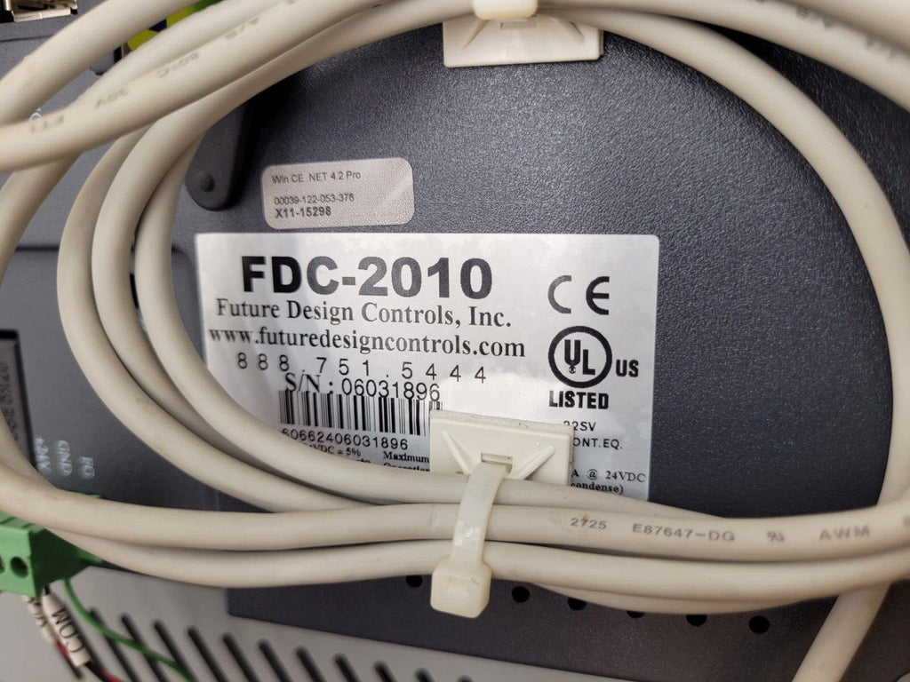 Future Design Controls FDC-2010 Windows CE Touch Panel HMI Operator Inteface