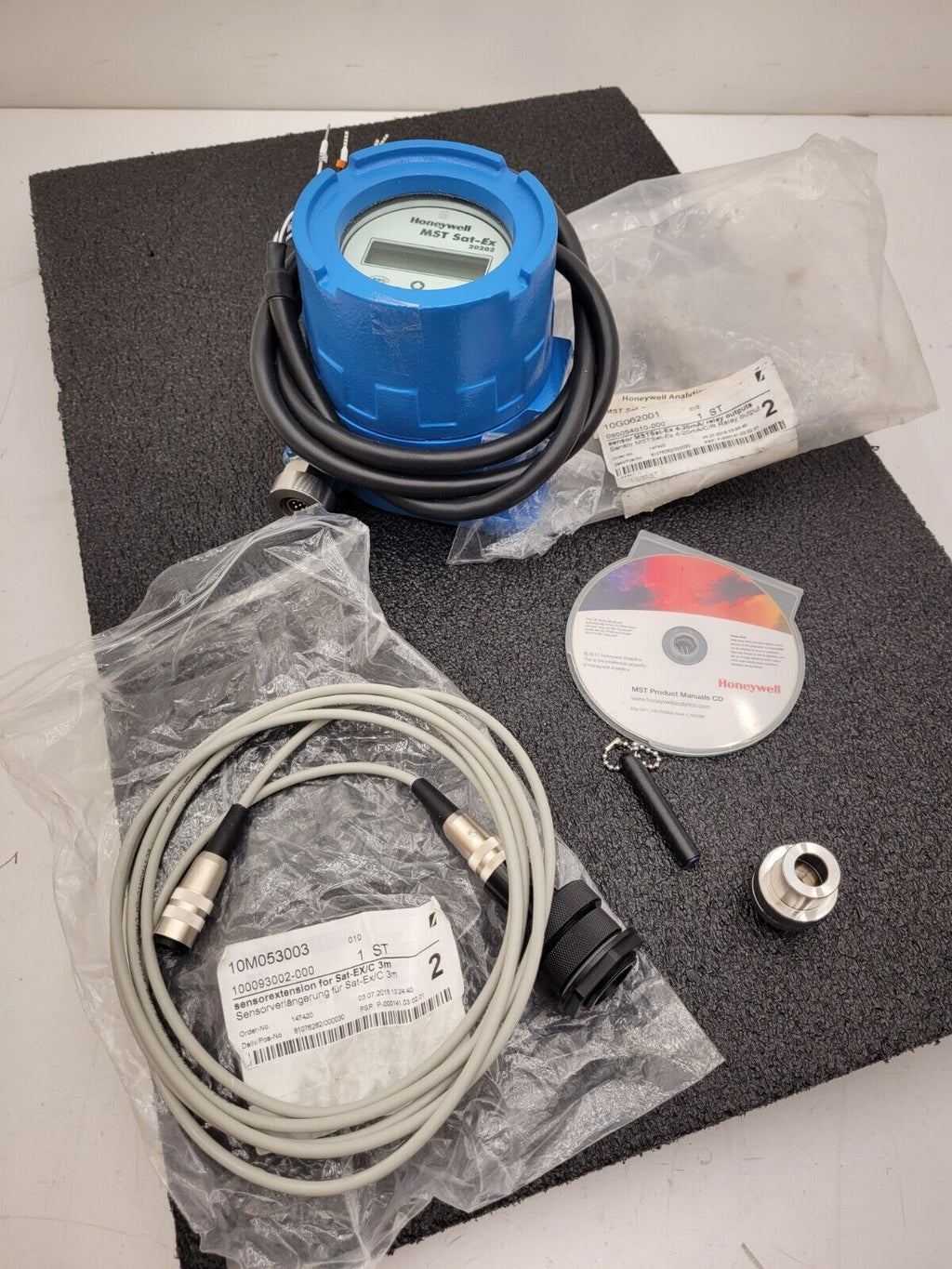 Honeywell Analytics MST Sat-EX 4-20mA/C/R 20202-0255 Gas Detection Unit, Tested