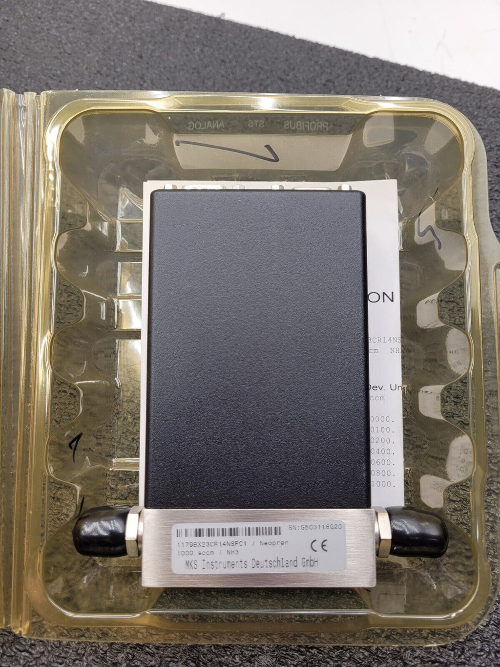 MKS 1179BX23CR14NSPC1 Mass-Flo Mass Flow Controller 1000SCCM NH3 NEW IN BOX