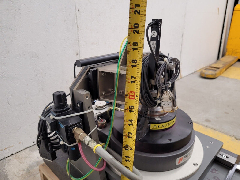Precitech Air Bearing Spindle Sherline 4 Jaw Chuck Run Out Test Bed Granite Base