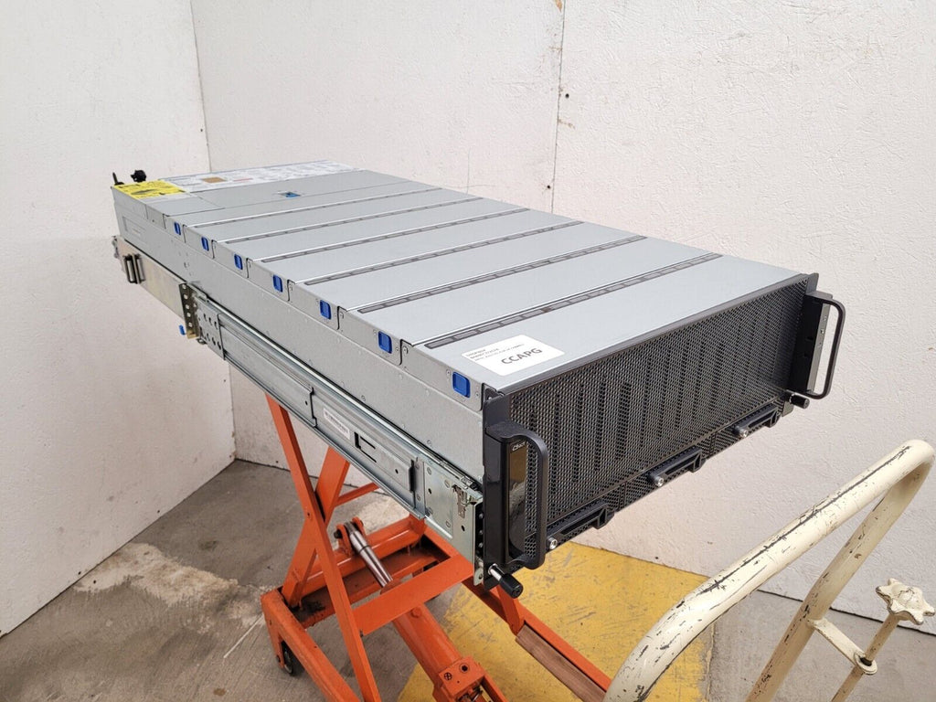 Quanta D51PL-4U 102 Disk HDD JBOD 240VAC Caddies, Rails, Cable Manager, Tested