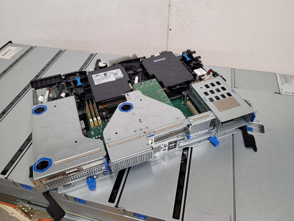 Quanta D51PL-4U 102 Disk HDD JBOD 240VAC Caddies, Rails, Cable Manager, Tested