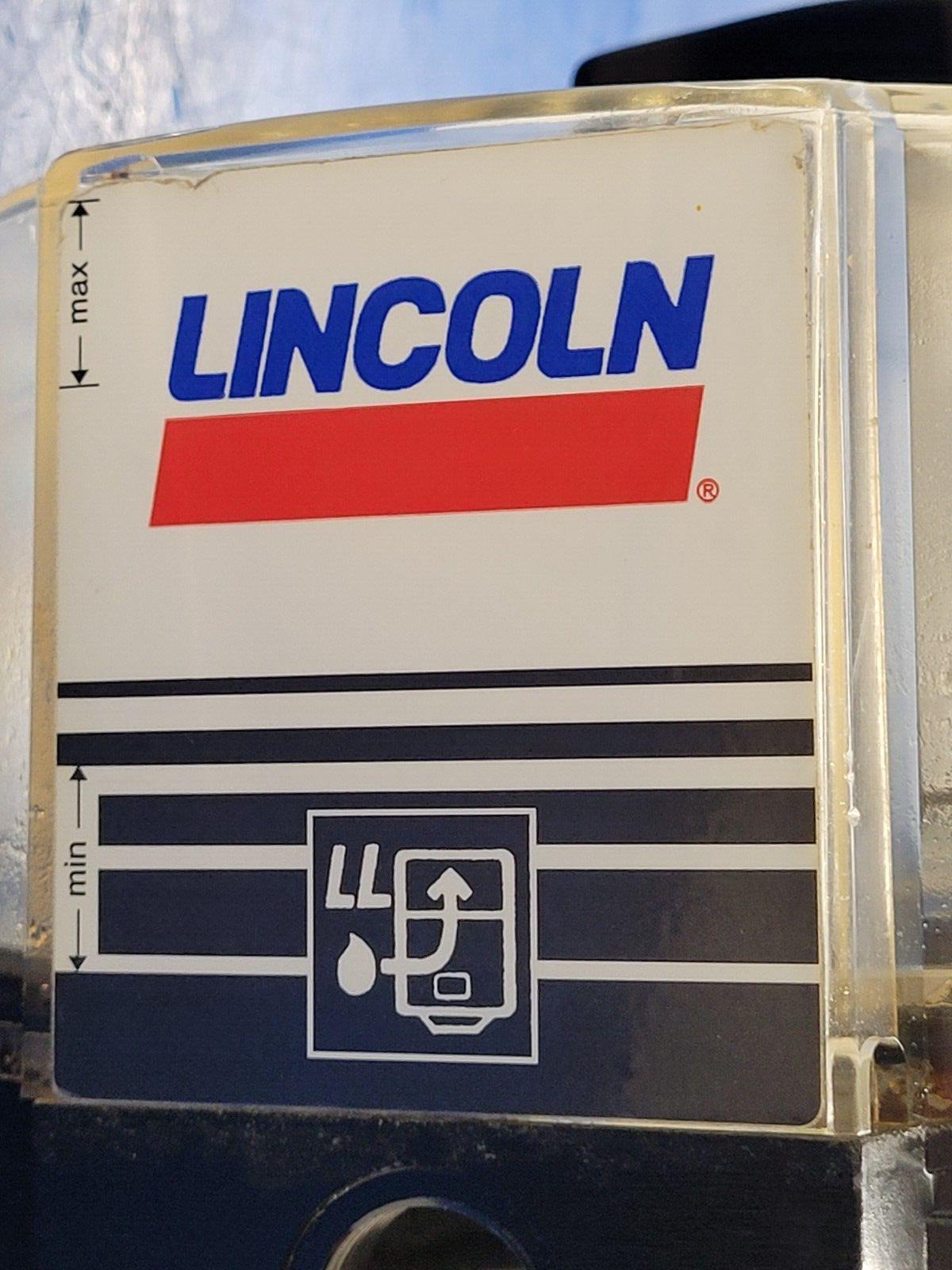 Lincoln Automatic Lubrication QuickLub Grease Pump P31131411110 24VDC 1200PSI