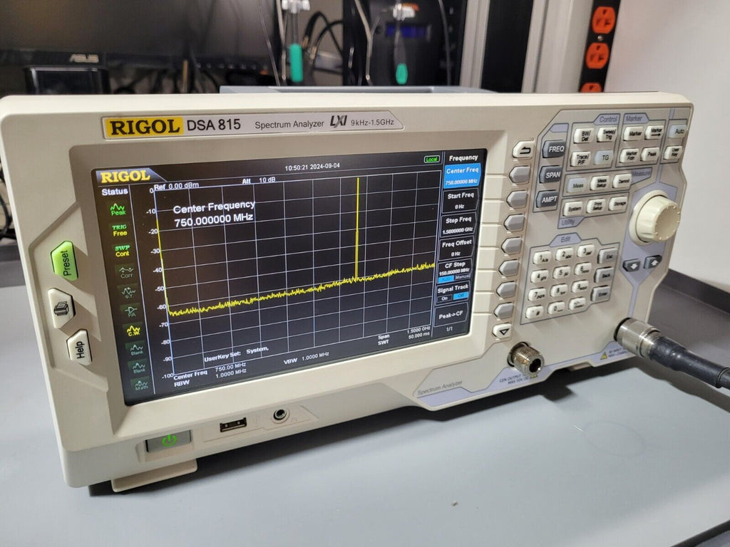 Rigol DSA815-TG Spectrum Analyzer Swept Spectrum Analyzer 9kHz-1.5GHz Tested