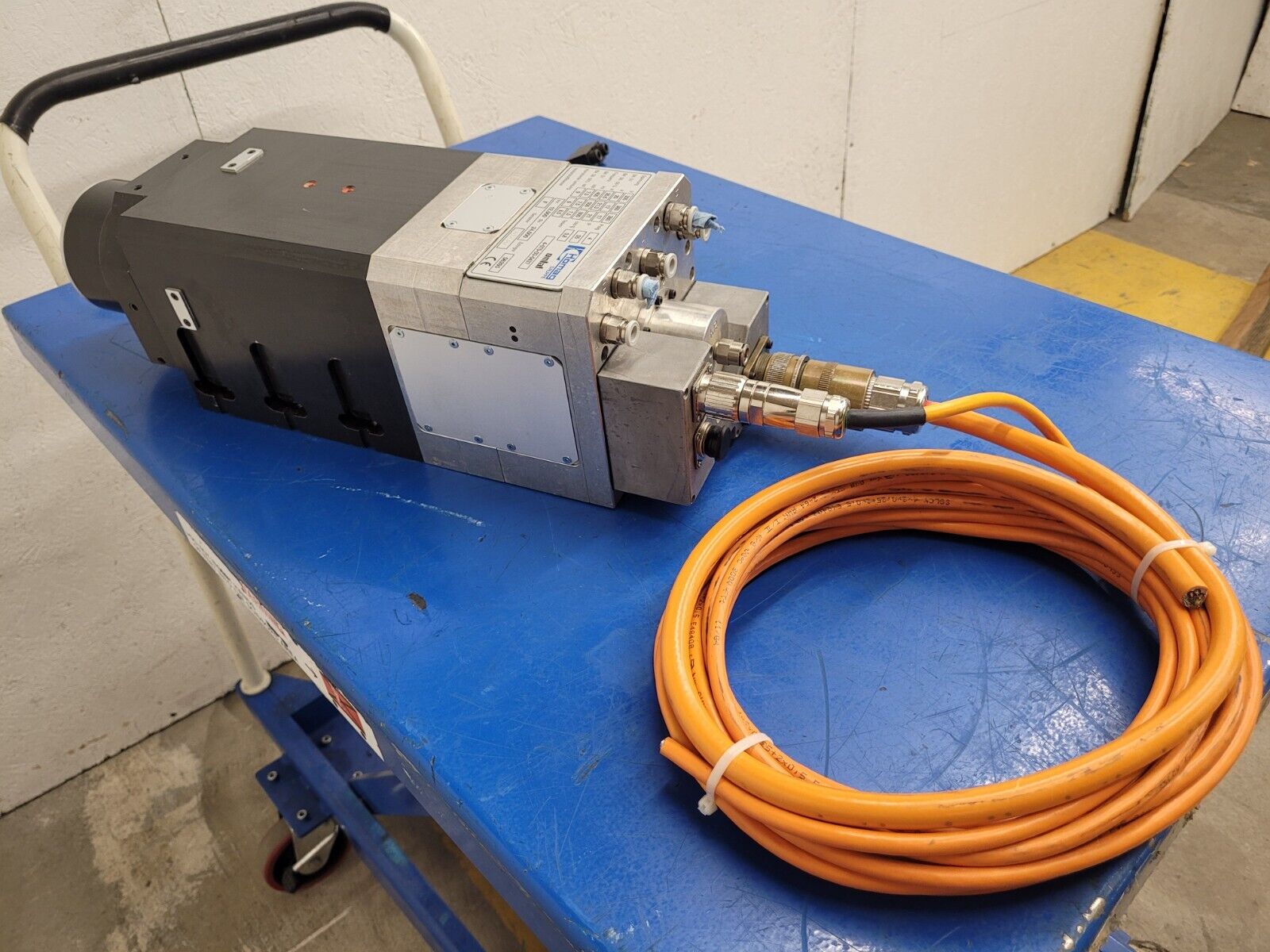 Homag Weeke Omlat High Speed 9kW Spindle 12K-24K RPM Working Pull 4-075-03-0437