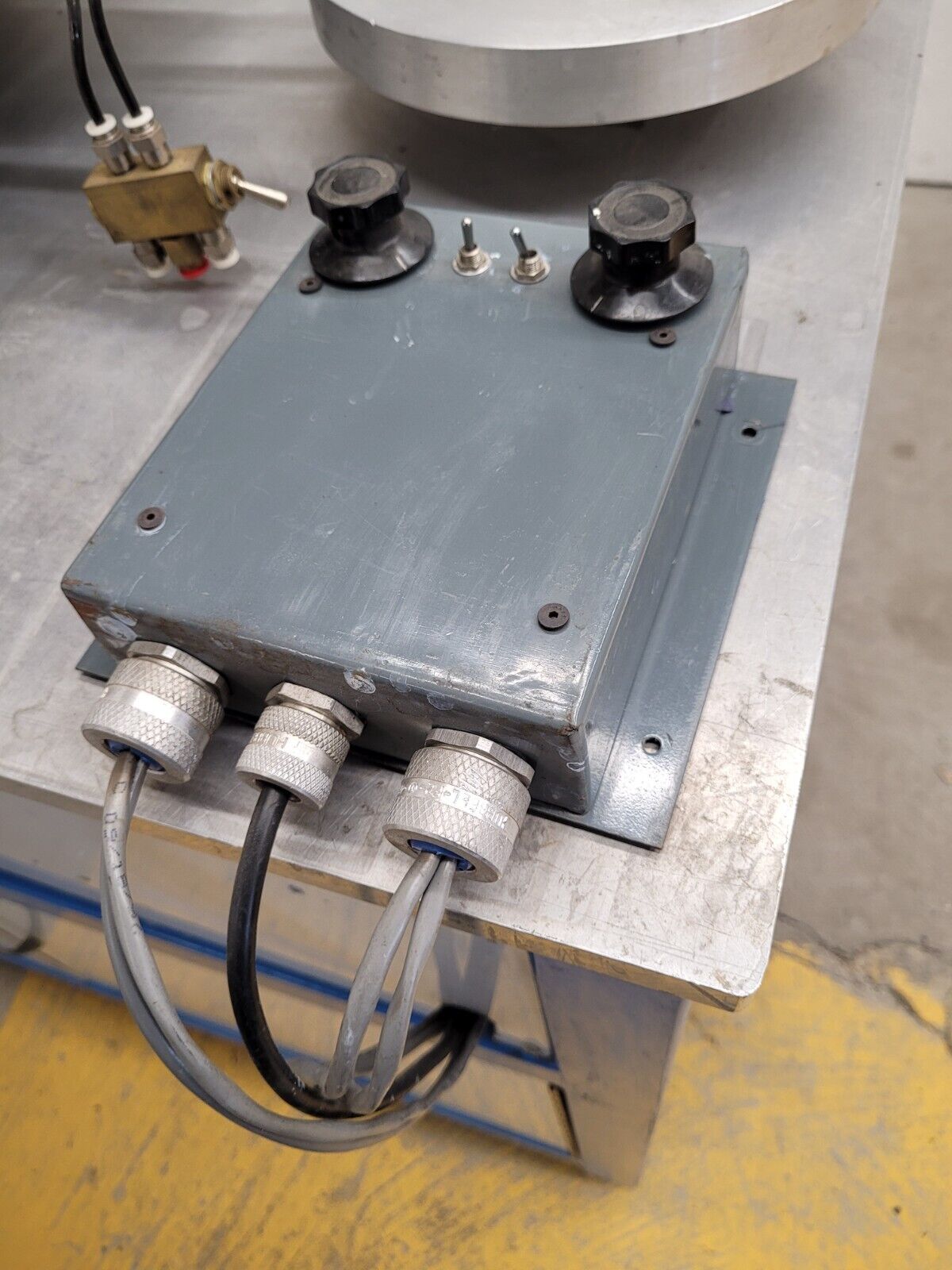 Lapping Machine X Y and Rotary, Drop Arm Adjustable Speed Custom Built 7" travel