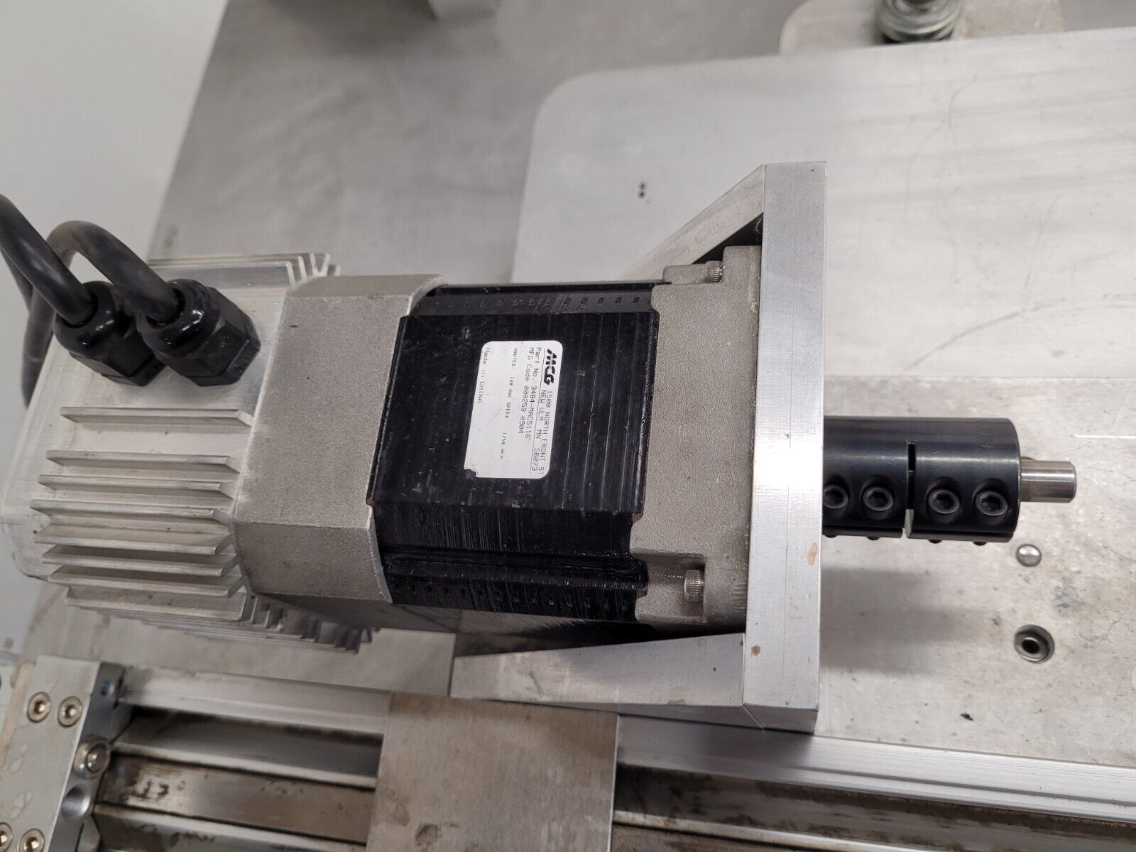 Lapping Machine X Y and Rotary, Drop Arm Adjustable Speed Custom Built 7" travel