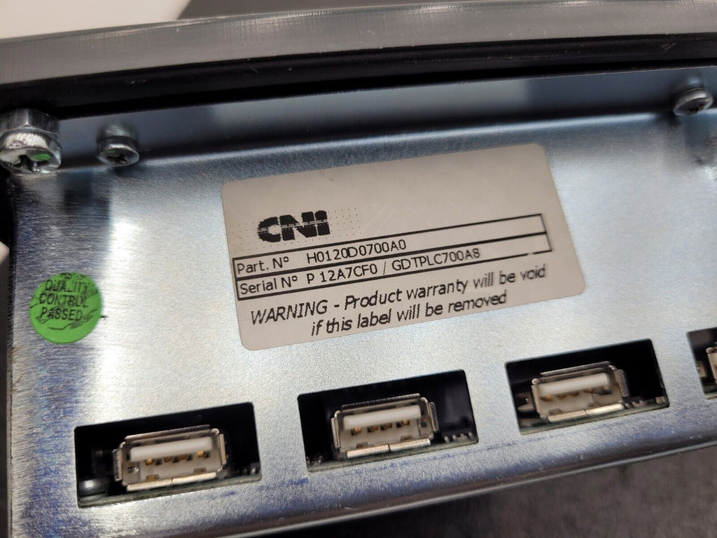 CNI Edge Bander Polymac Akron 440 Operator Interface HMI Panel Working Pull