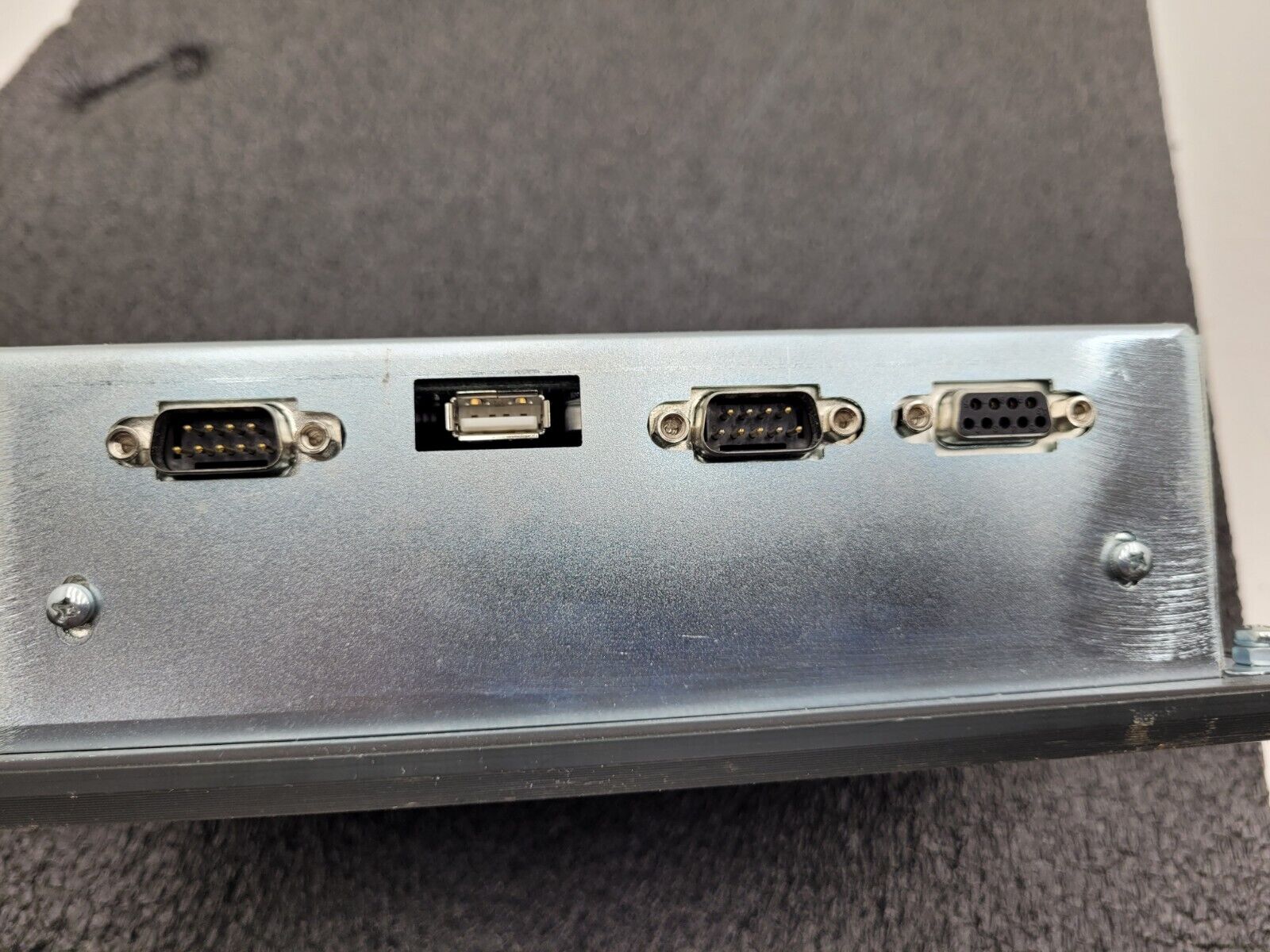 CNI Edge Bander Polymac Akron 440 Operator Interface HMI Panel Working Pull