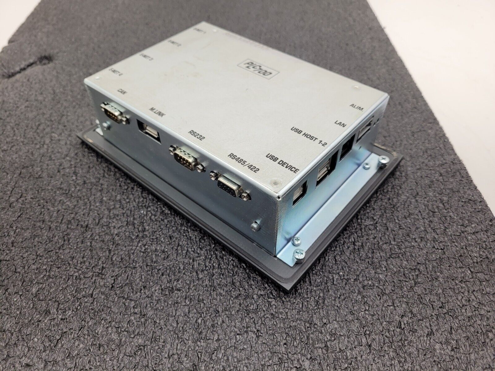 CNI Edge Bander Polymac Akron 440 Operator Interface HMI Panel Working Pull