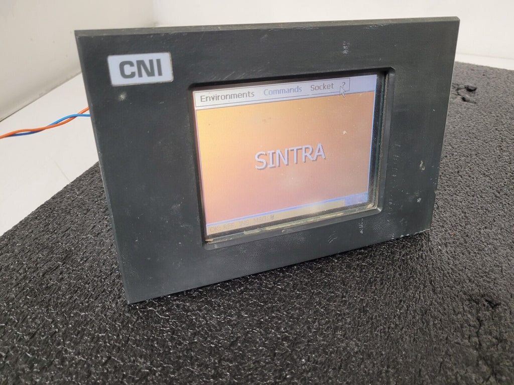 CNI Edge Bander Polymac Akron 440 Operator Interface HMI Panel Working Pull