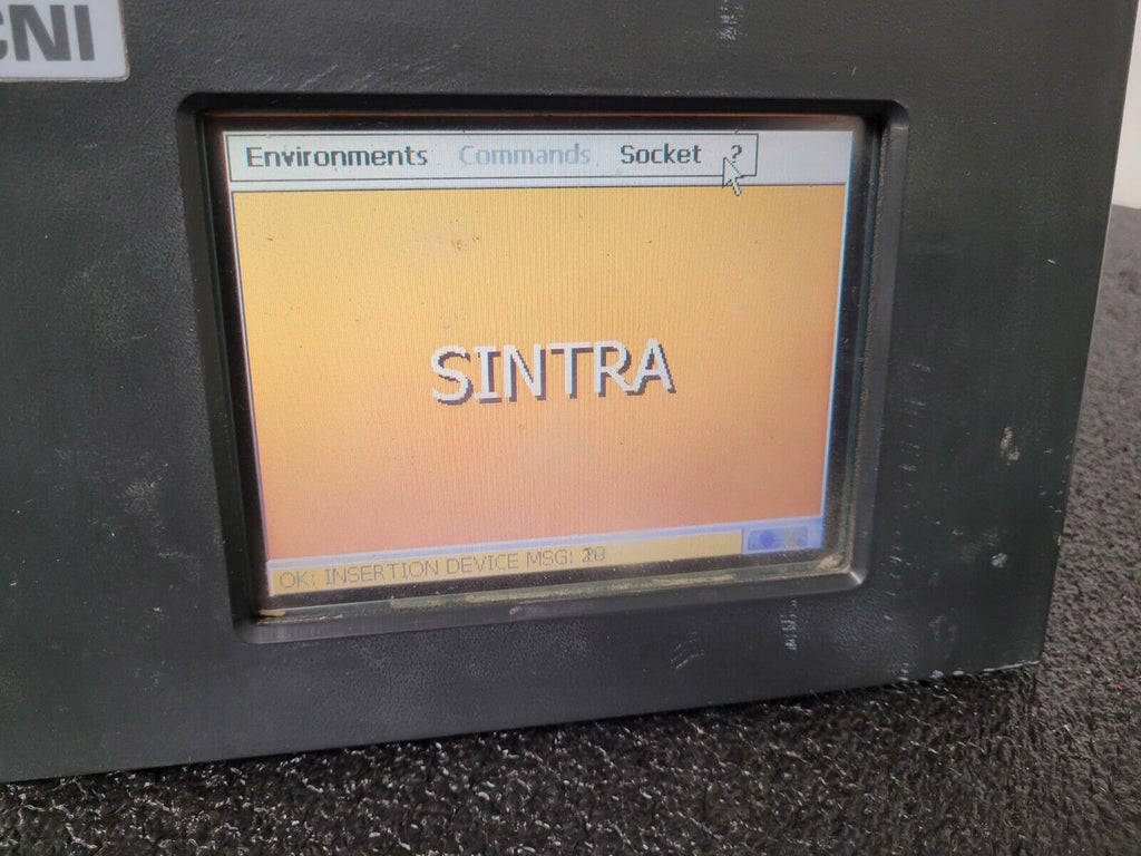 CNI Edge Bander Polymac Akron 440 Operator Interface HMI Panel Working Pull