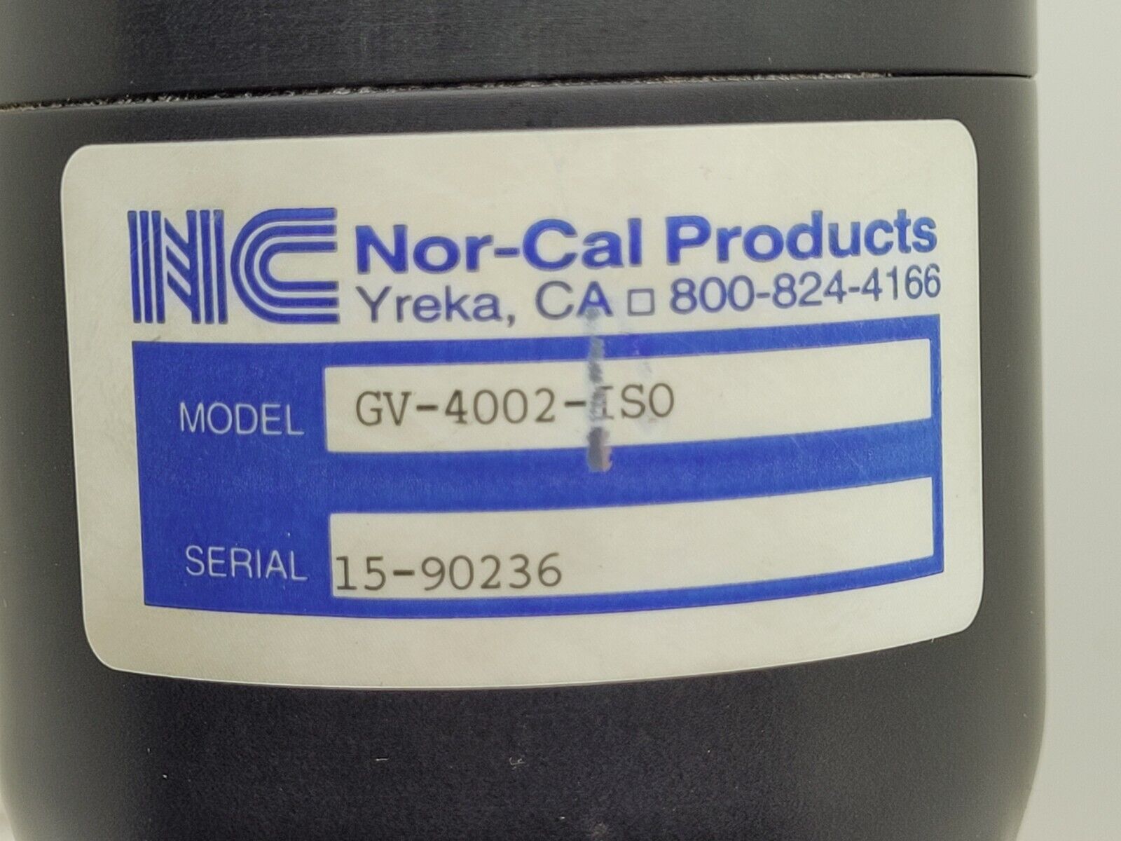 Nor-Cal Ebara Manual Vacuum Gate Valve ISO100 GV-4002-ISO 4" ISO-F 470-158791-00