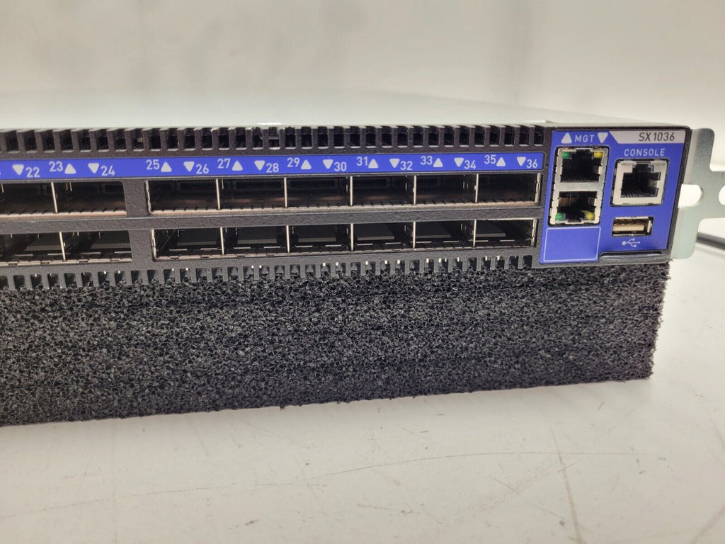 Mellanox SX1036 36x QSFP 40Gb Managed QSFP Infiniband Switch 2x PSU