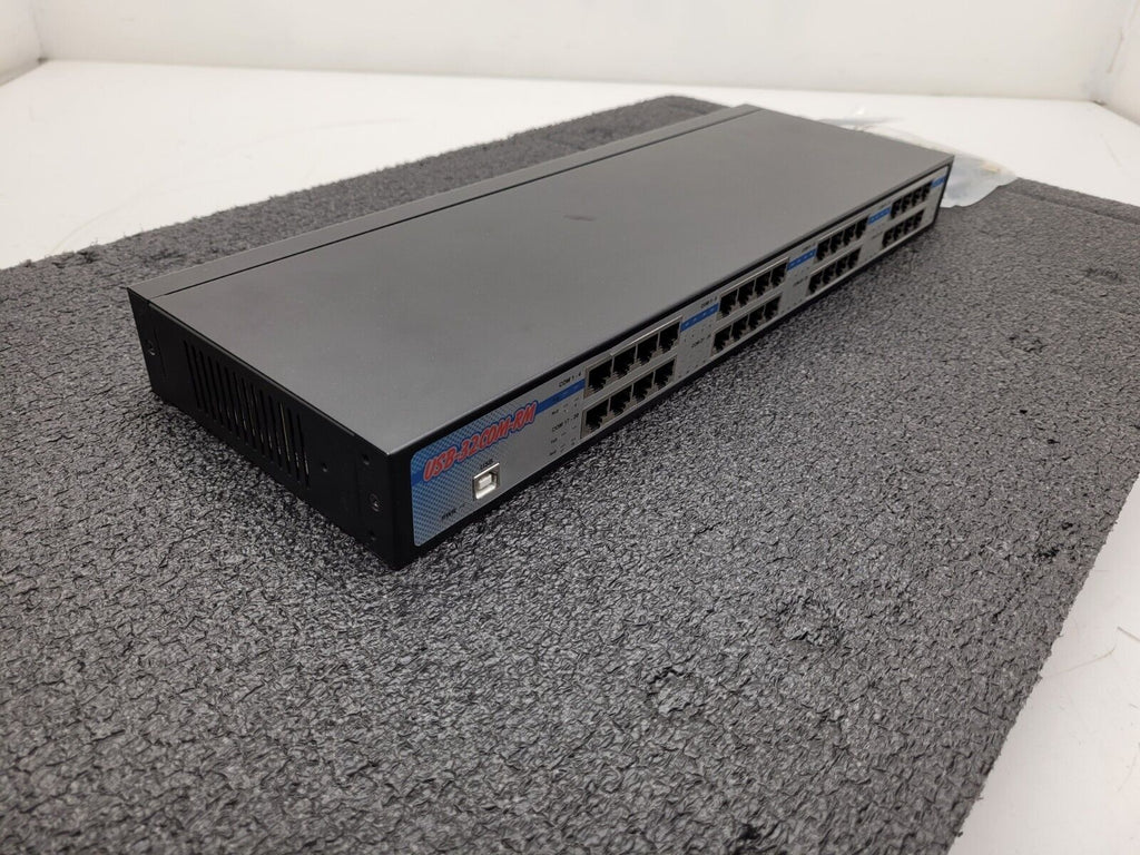 Coolgear USB to 32 Port COM RS-232 Serial Adapter FTDI Chipset USB-32COM-RM