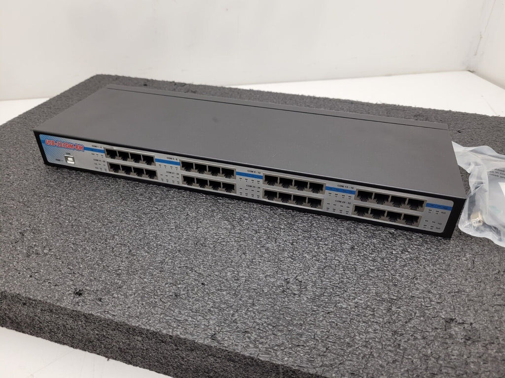 Coolgear USB to 32 Port COM RS-232 Serial Adapter FTDI Chipset USB-32COM-RM
