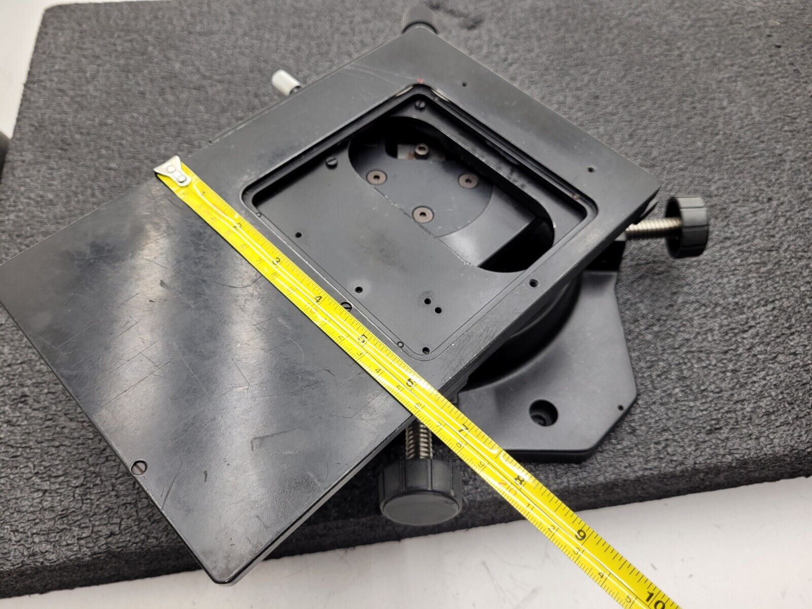 4 axis X-Y Translation Mechanical Stereoview Microscope Stage with base