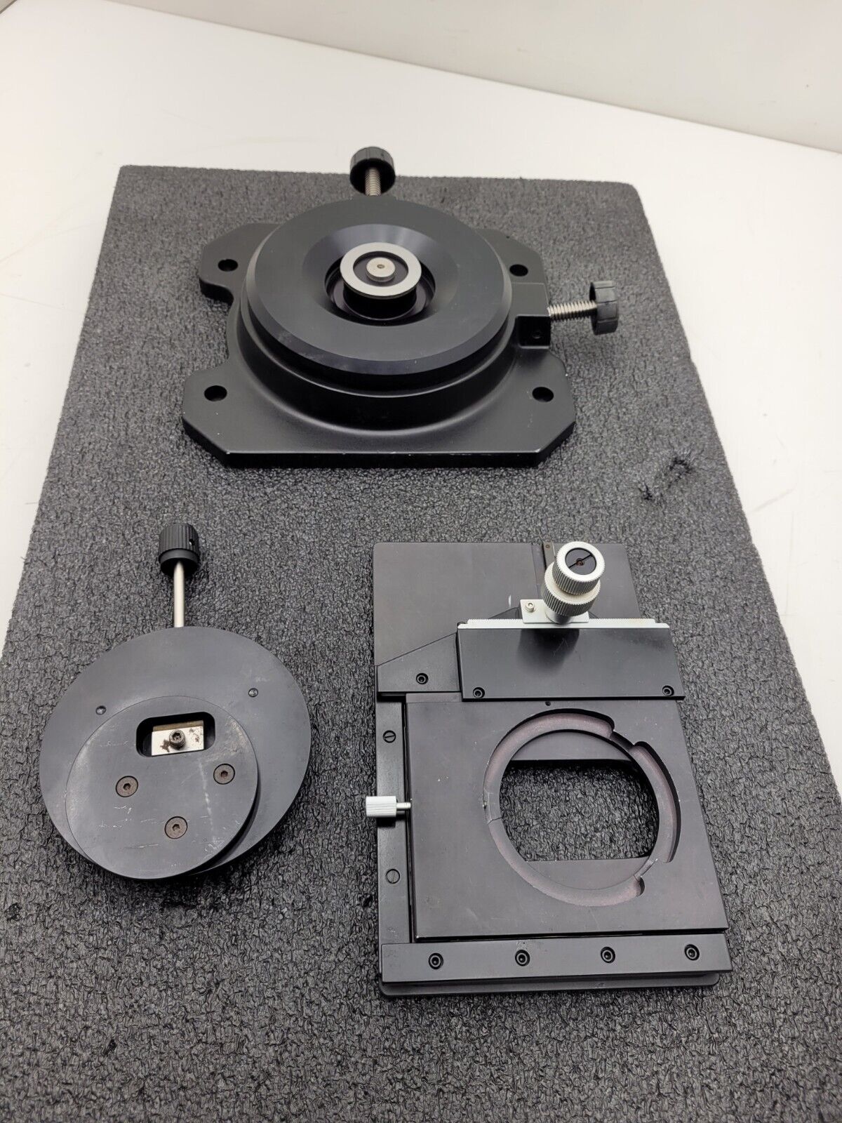 4 axis X-Y Translation Mechanical Stereoview Microscope Stage with base