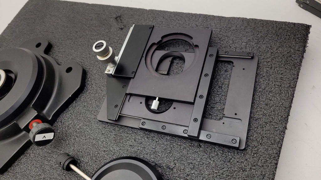 4 axis X-Y Translation Mechanical Stereoview Microscope Stage with base