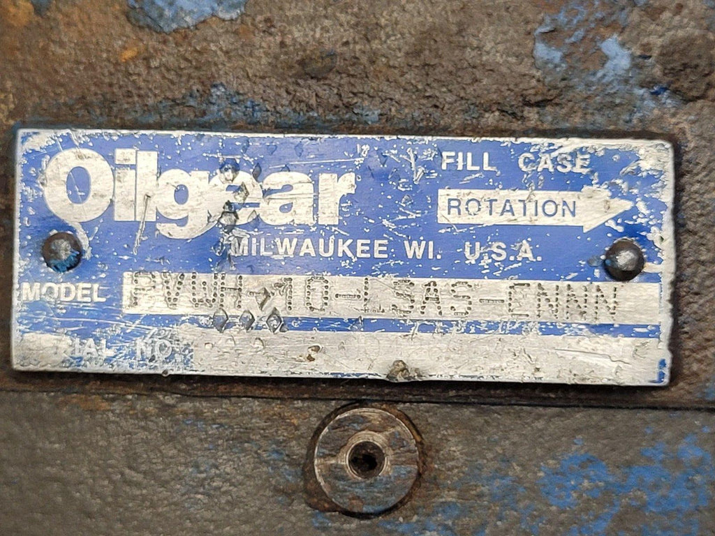 Oilgear PVWH-10-LSAS-CNNN Open Loop Variable Displacement Hydraulic Pump