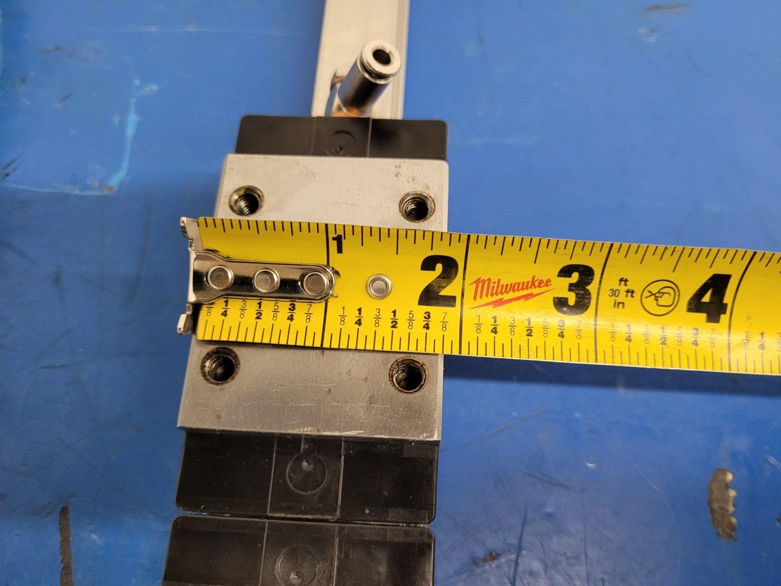 Bosch Rexroth 20mm Linear 7210 Rail Guide 2 Rails 4 Blocks 530mm R162121420