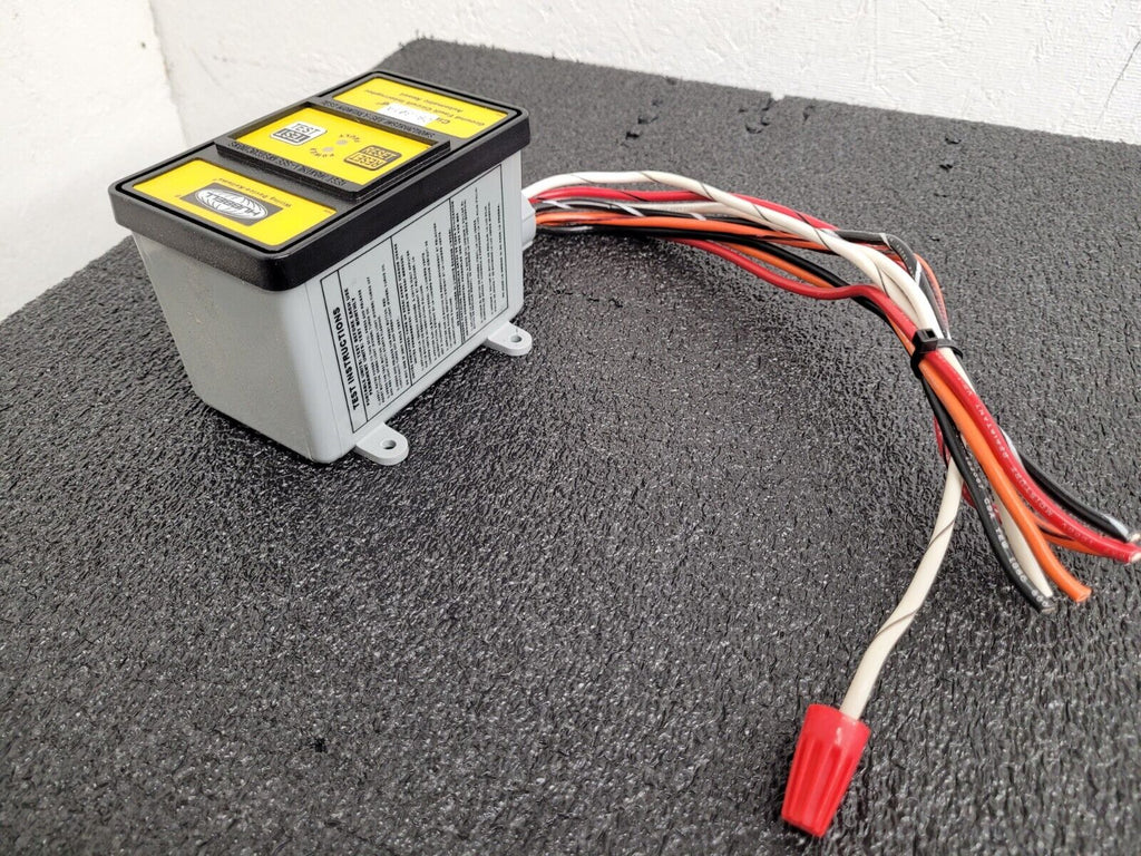 GFHW431 Hubbell GFCI Hard Wired 3 PH 120/208V 30A Yellow Used Working Pull