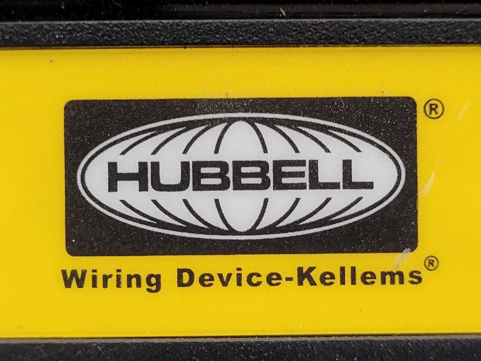 GFHW431 Hubbell GFCI Hard Wired 3 PH 120/208V 30A Yellow Used Working Pull