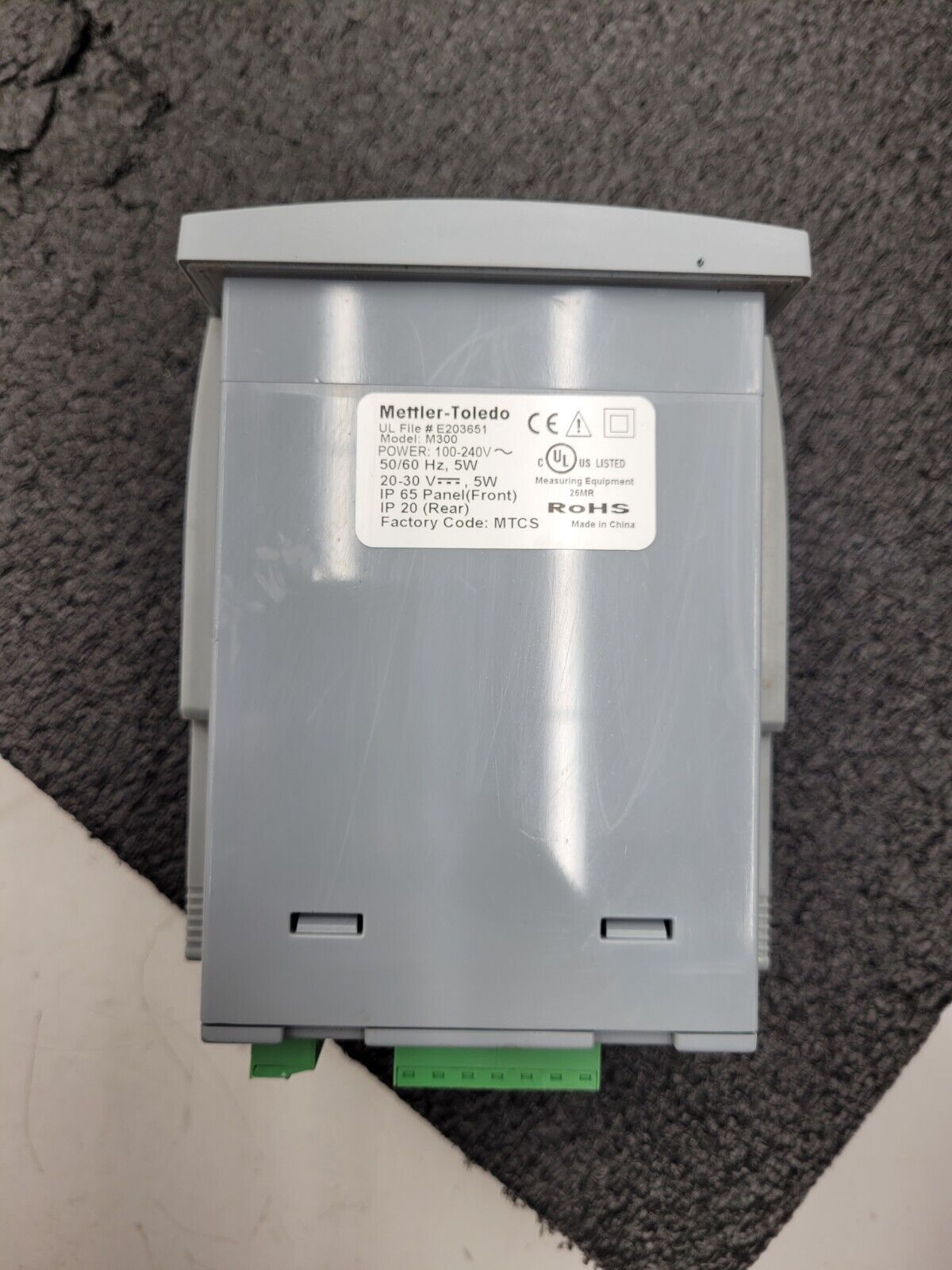 Mettler Toledo Thornton M300 PID Process Controller PLC Cond/Res 2 Ch 1/4 DIN
