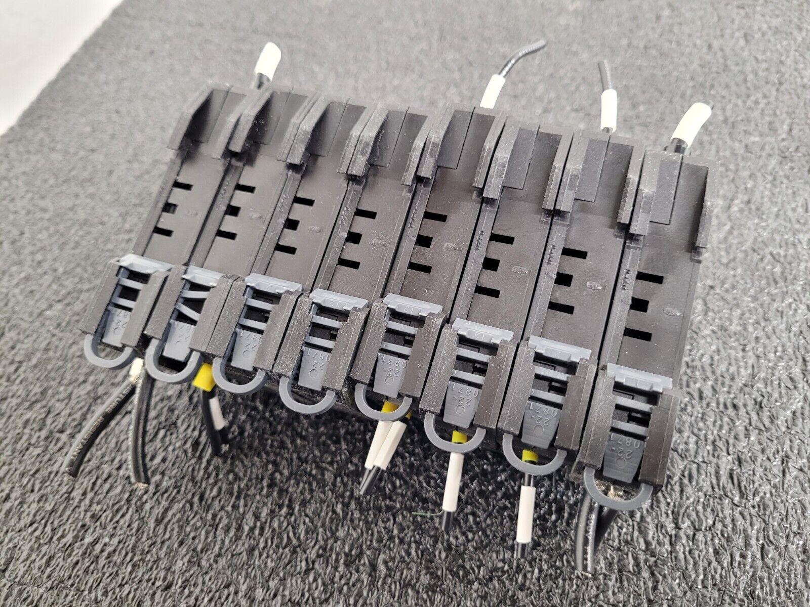 Lot of 8x Phoenix Contact UK 10,3-CC DIN Rail Fuse Holder w/ Indicator Class CC
