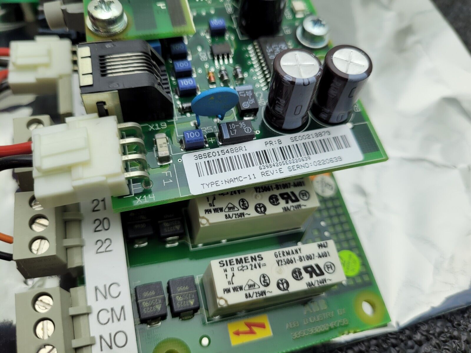 ABB NAMC-11 Drive Control Unit NIOC-01 Controller