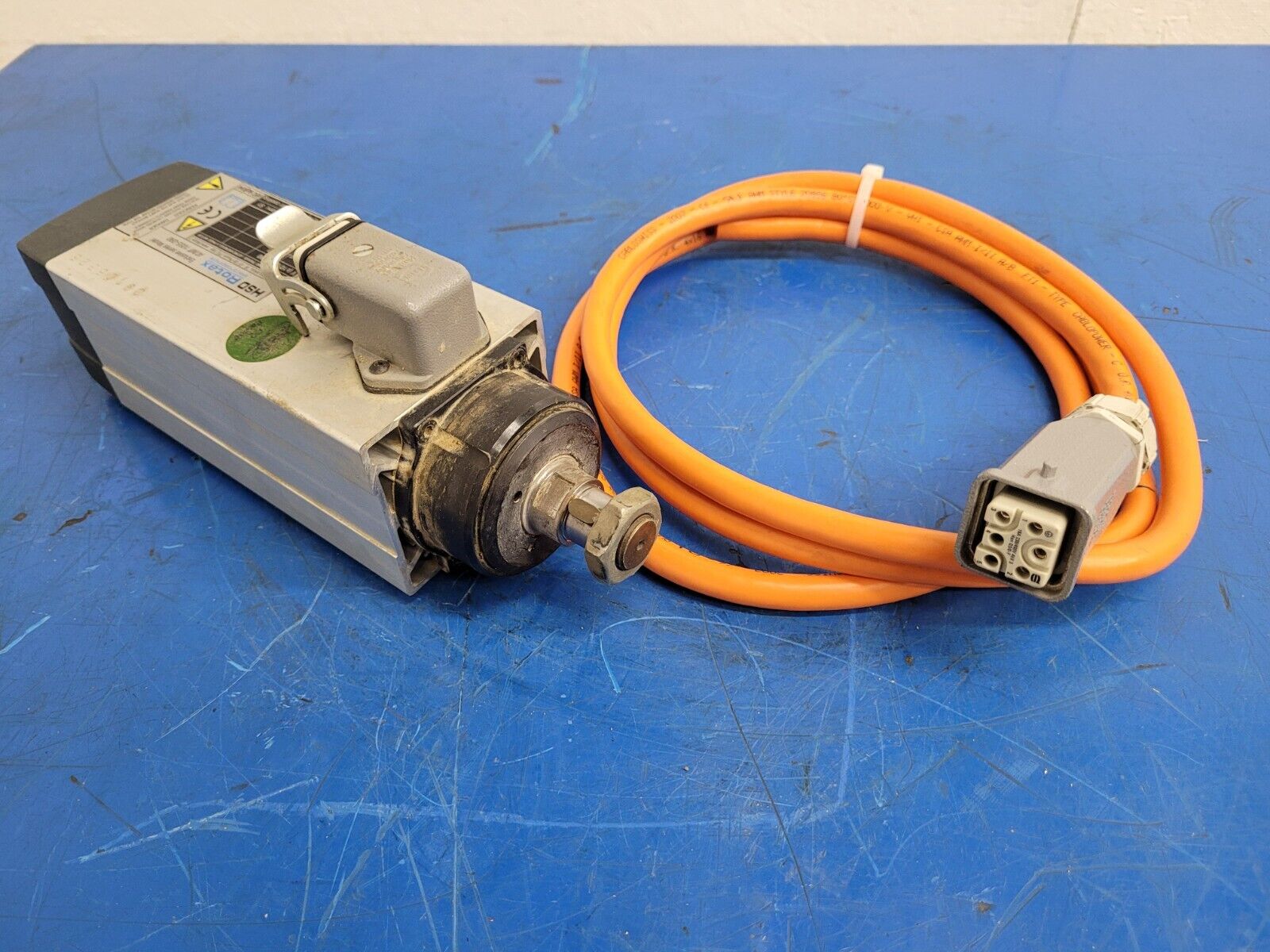 HSD Rotax Spindle Motor AT/MT 1055-090 12000 rpm Polymac Akron 440 Spins ok