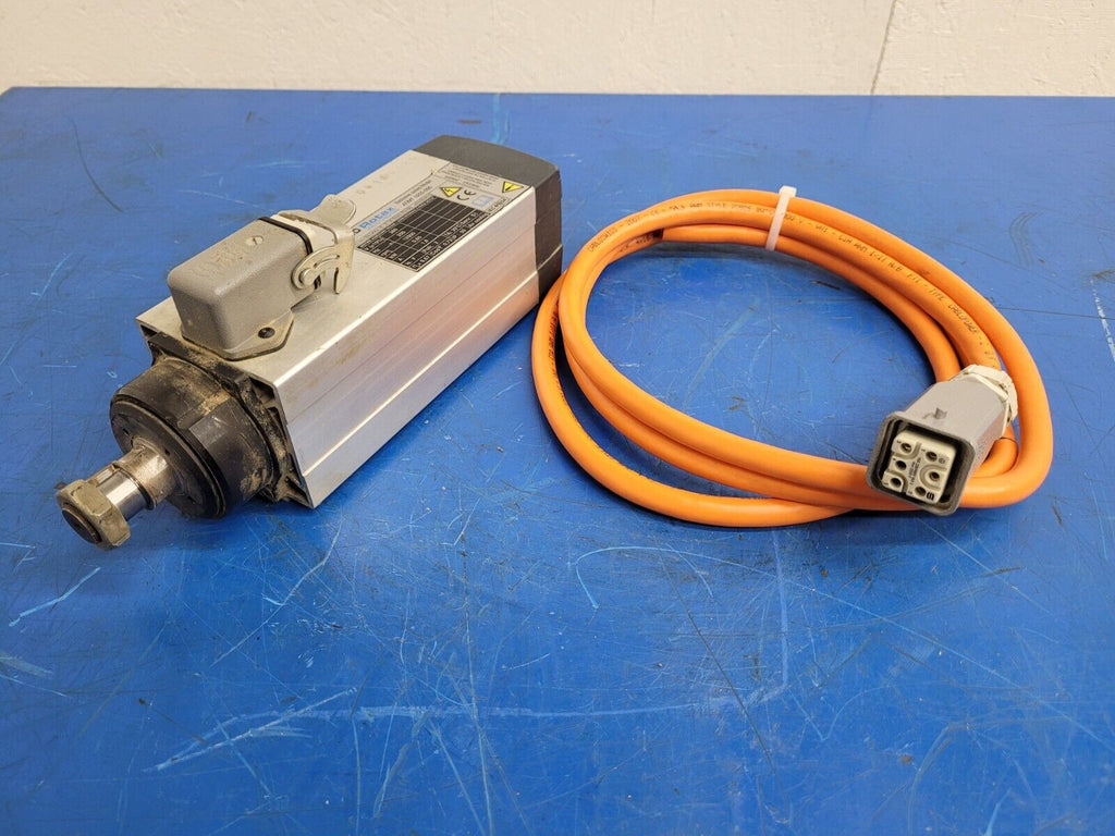 HSD Rotax Spindle Motor AT/MT 1055-090 12000 rpm Polymac Akron 440 Spins ok