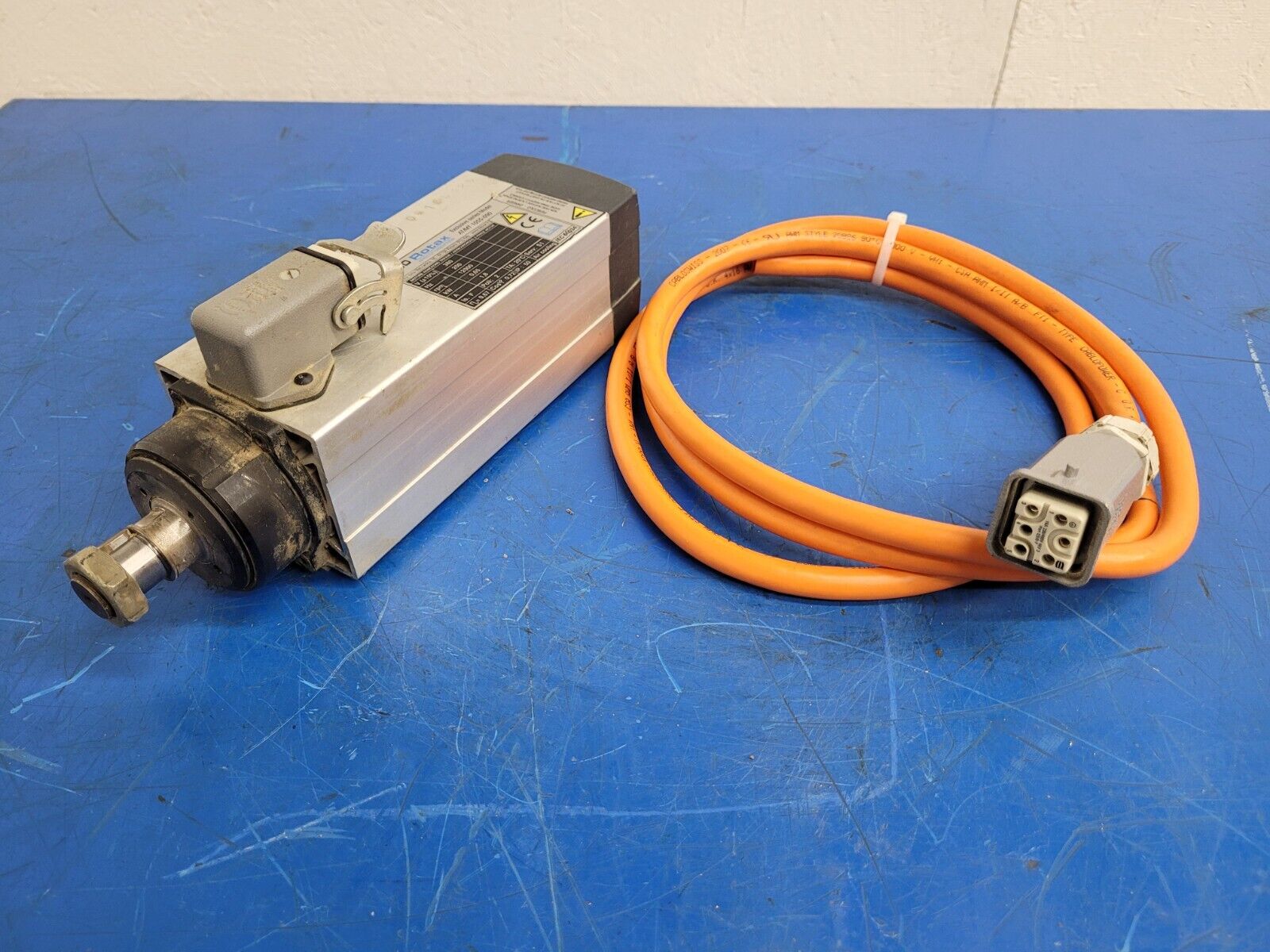 HSD Rotax Spindle Motor AT/MT 1055-090 12000 rpm Polymac Akron 440 Spins ok