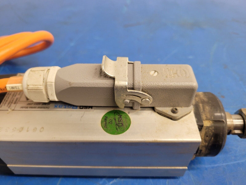 HSD Rotax Spindle Motor AT/MT 1055-090 12000 rpm Polymac Akron 440 Spins ok