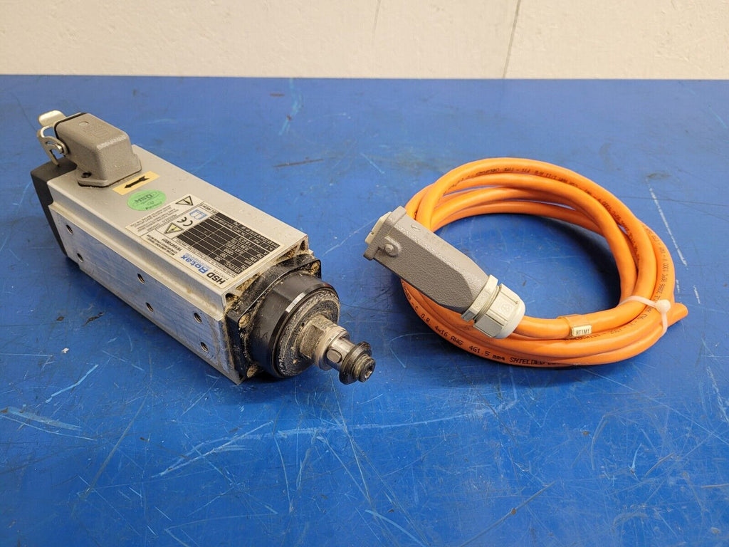 HSD Rotax Spindle Motor AT/MT 1055-090 12000 rpm Polymac Akron 440 Spins ok B